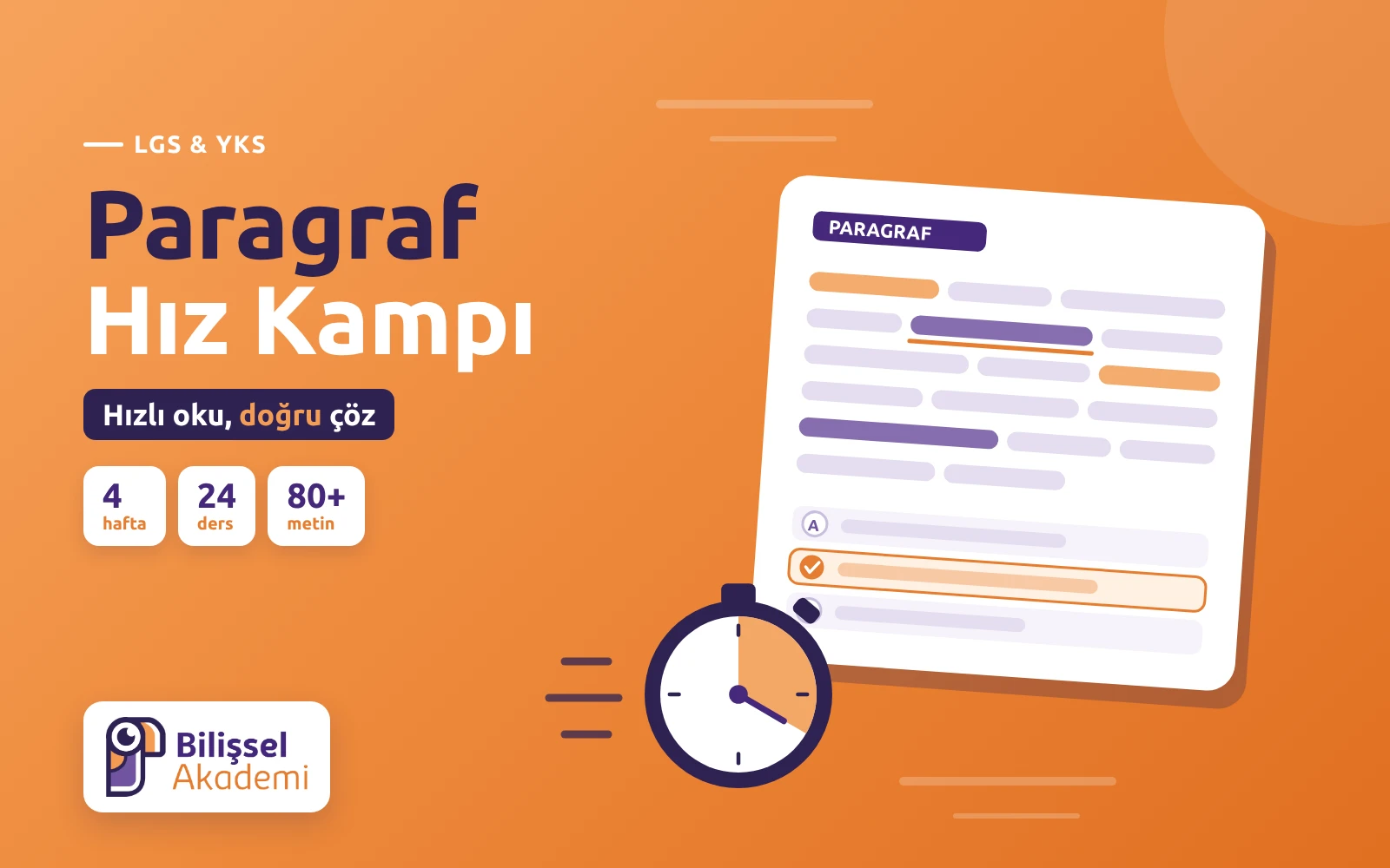 Paragraf Hız Kampı | LGS & YKS İçin Hızlı Okuma
