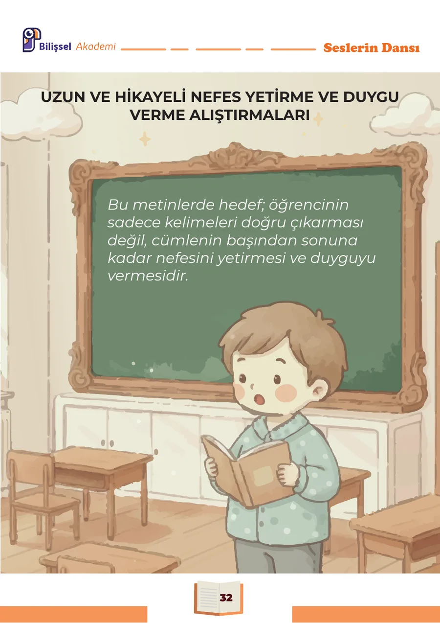 Seslerin Dansı artikülasyon ve akıcılık çalışma sayfası