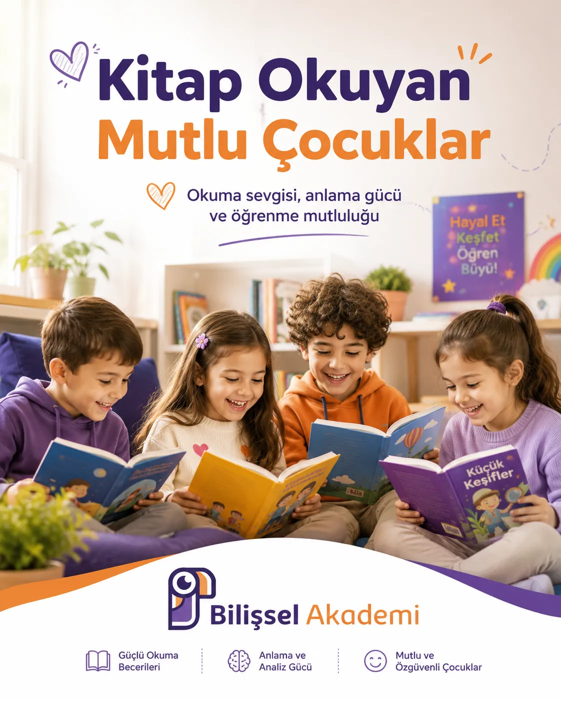 İlkokullar İçin Akıcı Okuma ve Anlama Kursu
