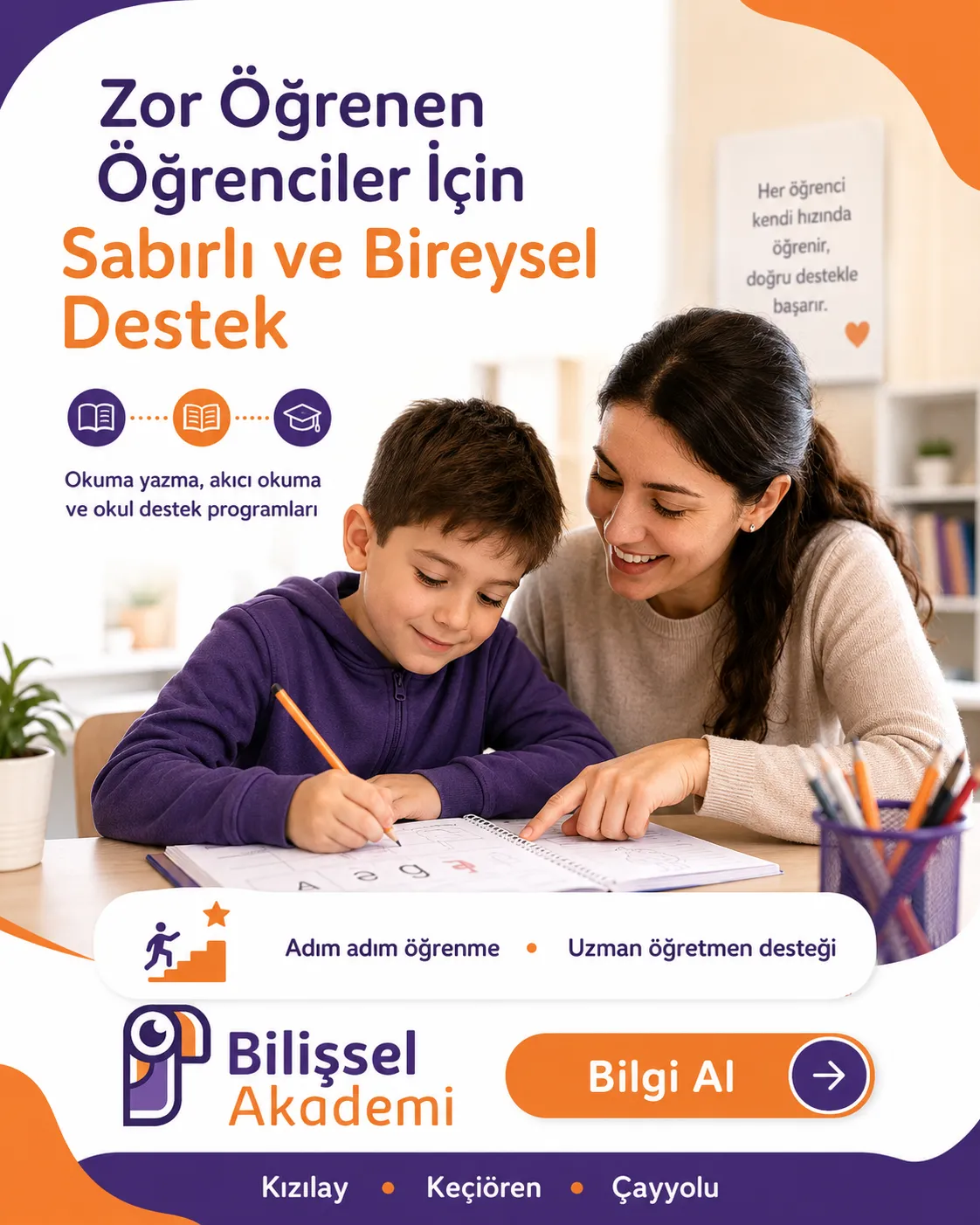 Zor Öğrenen Çocuklar İçin Okuma Yazma Nasıl Yaptırılır?