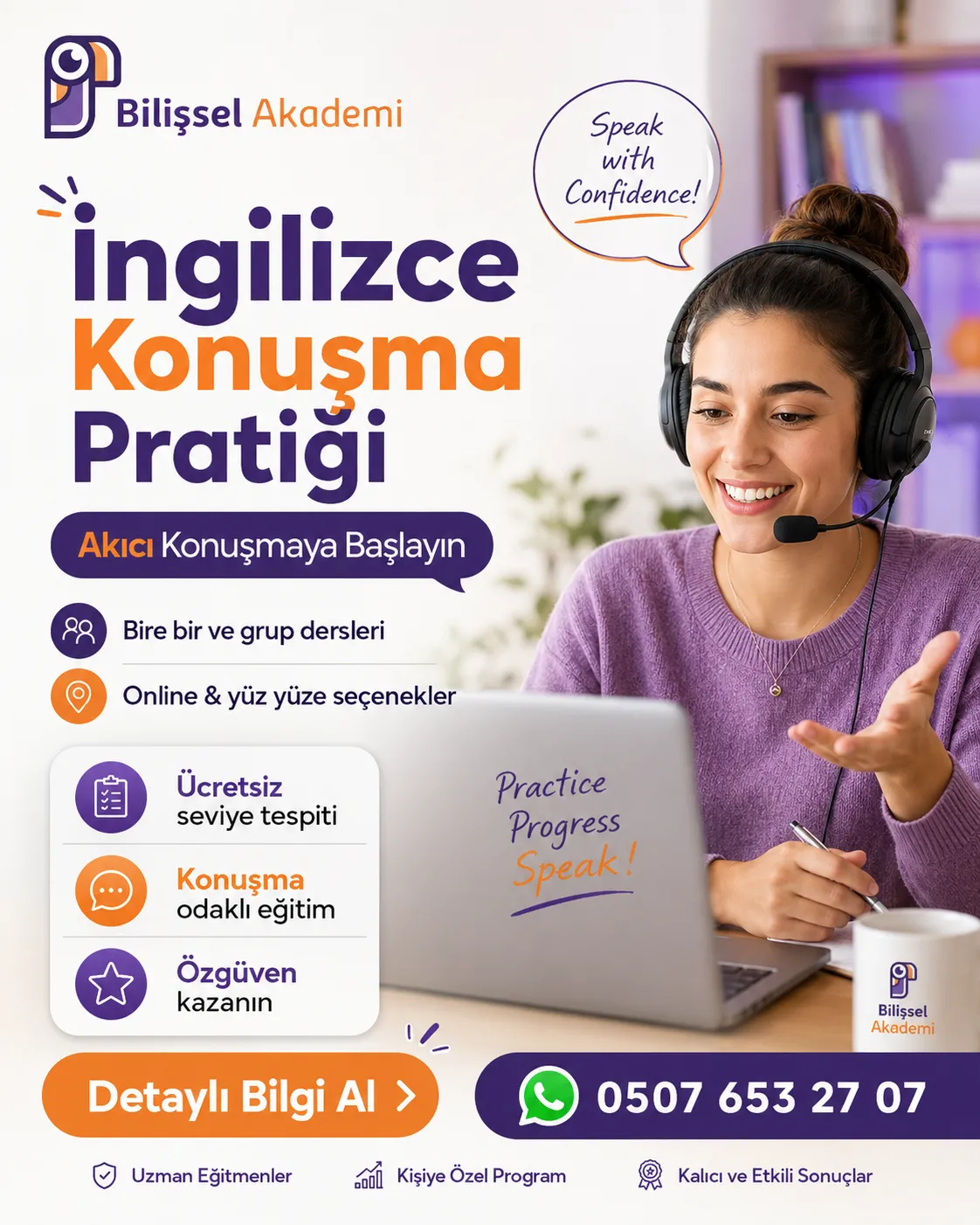 İngilizce Konuşma Pratiği: 10 Yöntem ve Günlük Plan