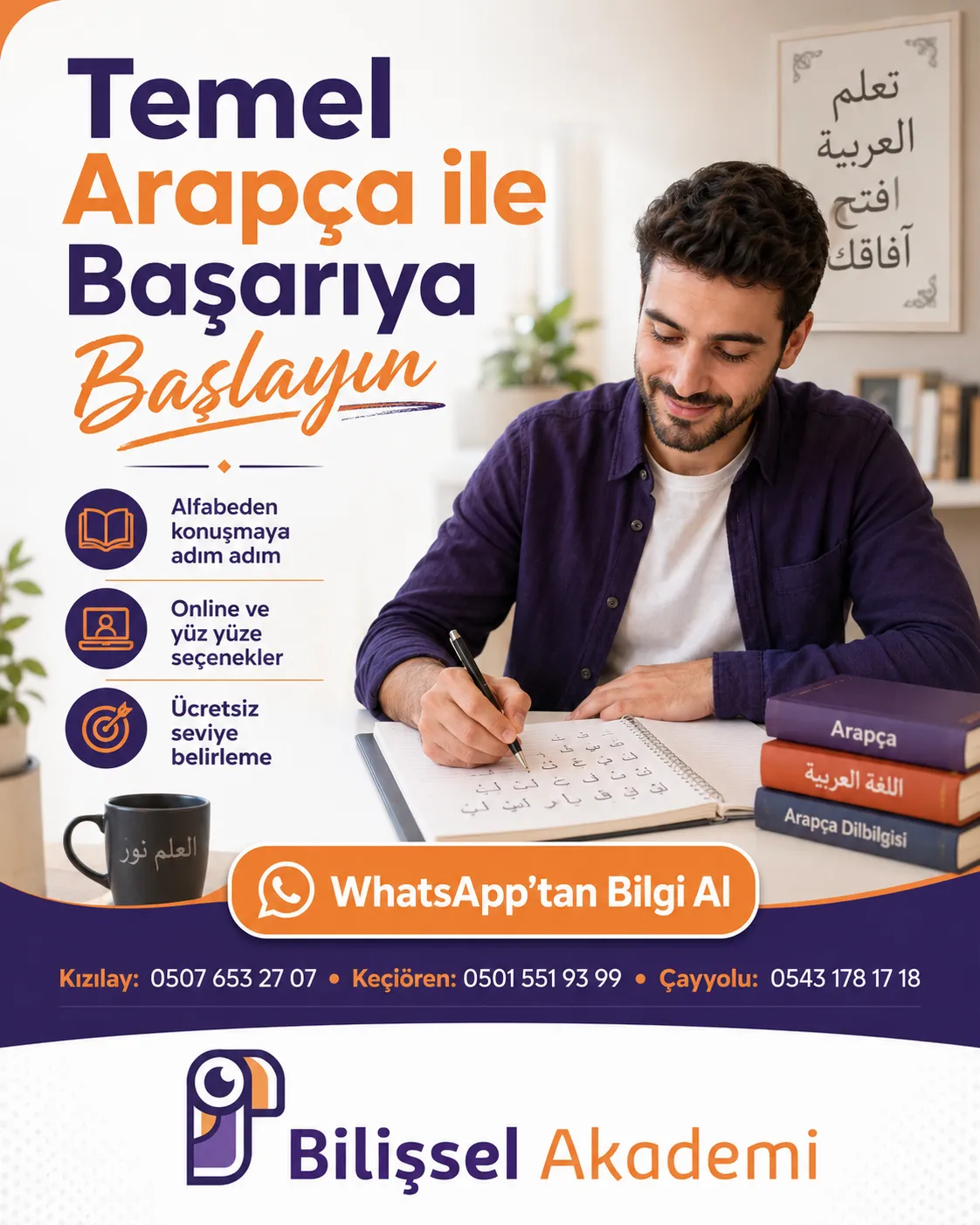 Temel Arapça Kursu Ankara: Sıfırdan Okuma, Yazma ve Konuşmaya Başlayın