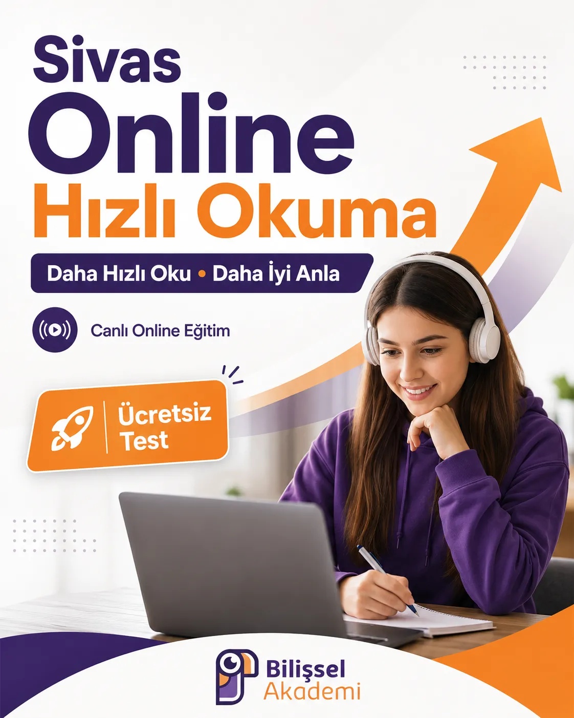 Sivas Hızlı Okuma Kursu: Online Canlı ve Anlayarak Hızlı Okuma Eğitimi