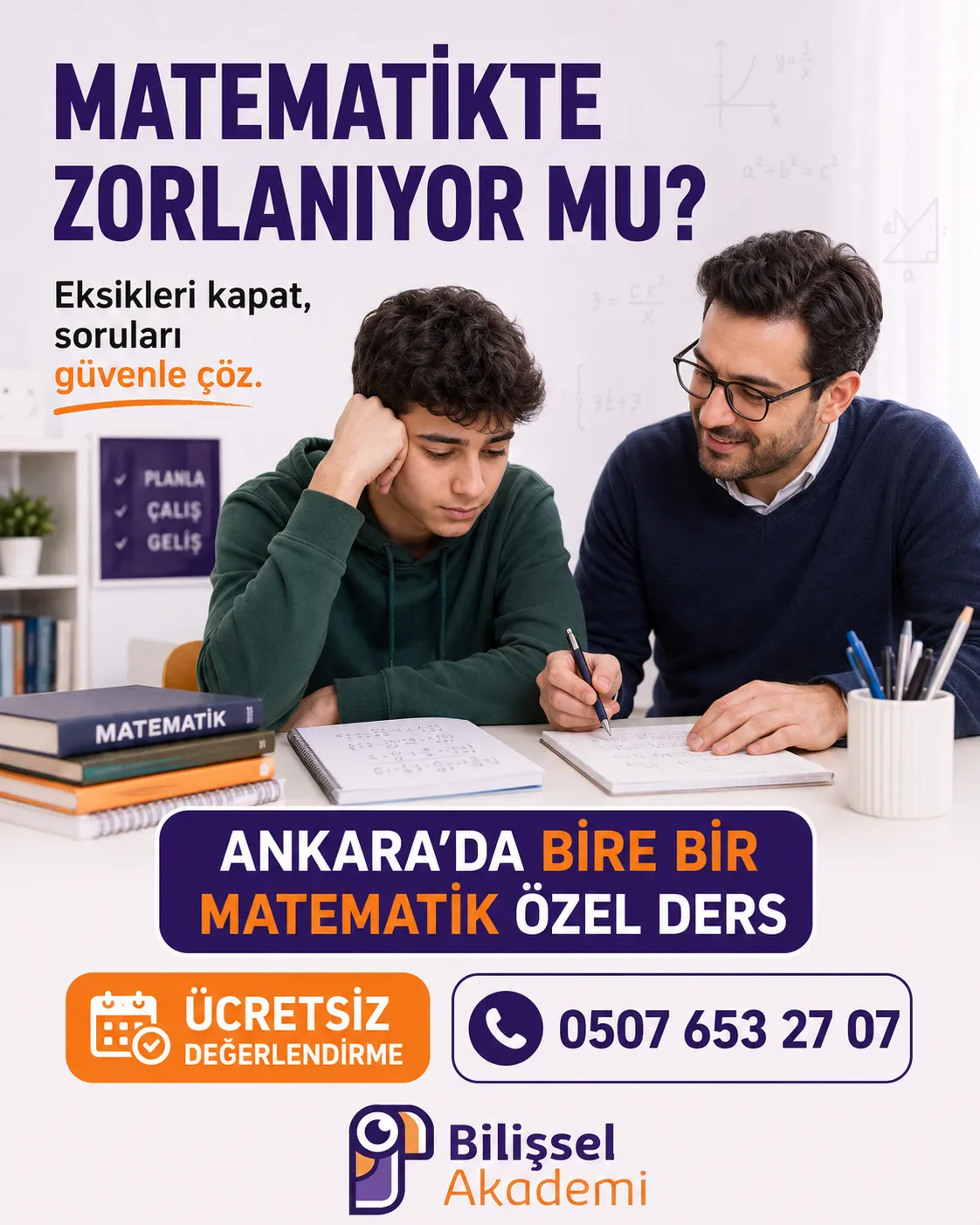 Matematik Özel Ders Ankara: Eksikleri Kapatın, Sınav Başarısını Güçlendirin