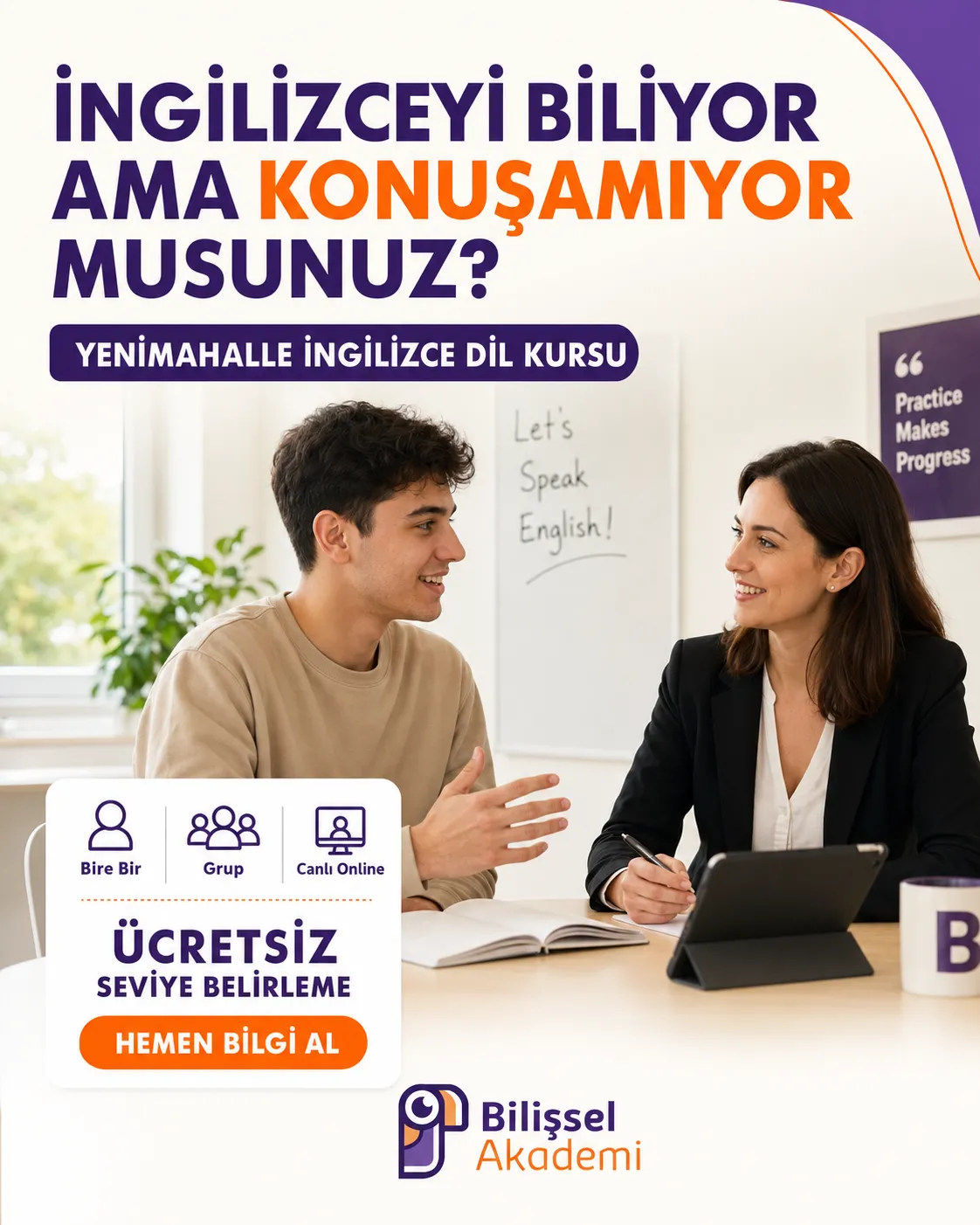 Yenimahalle İngilizce Dil Kursu: Seviyenize ve Hedefinize Uygun Eğitim
