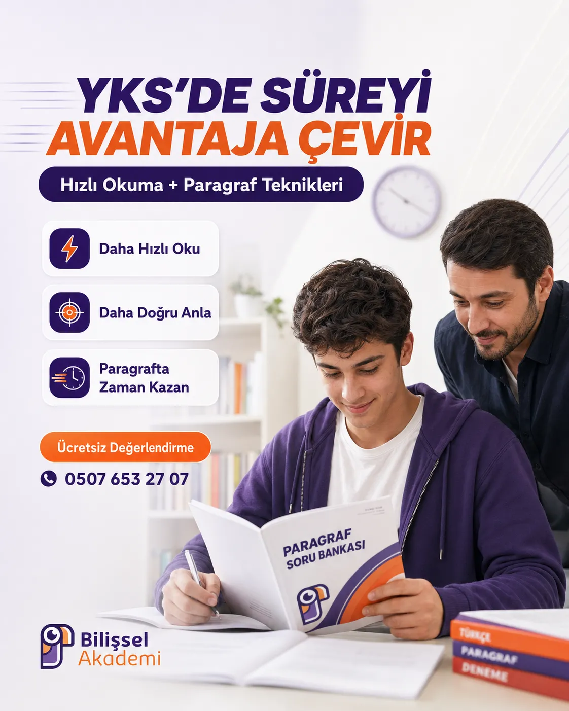 YKS’ye Hazırlananlar İçin Hızlı Okuma ve Paragraf Teknikleri Kursu