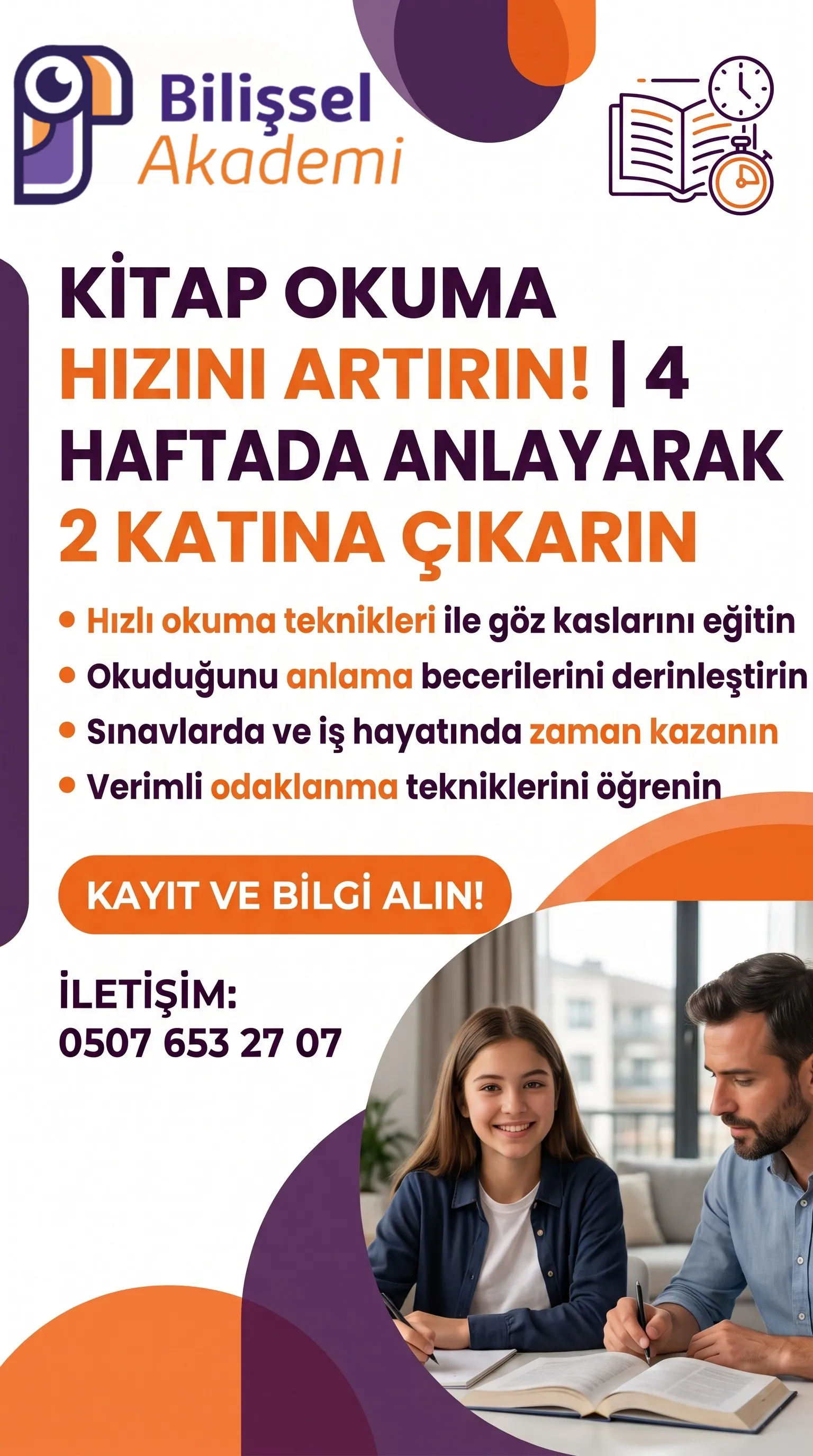 Kitap Okuma Hızını Artırmak: 4 Haftada Anlayarak 2 Katına Çıkarın