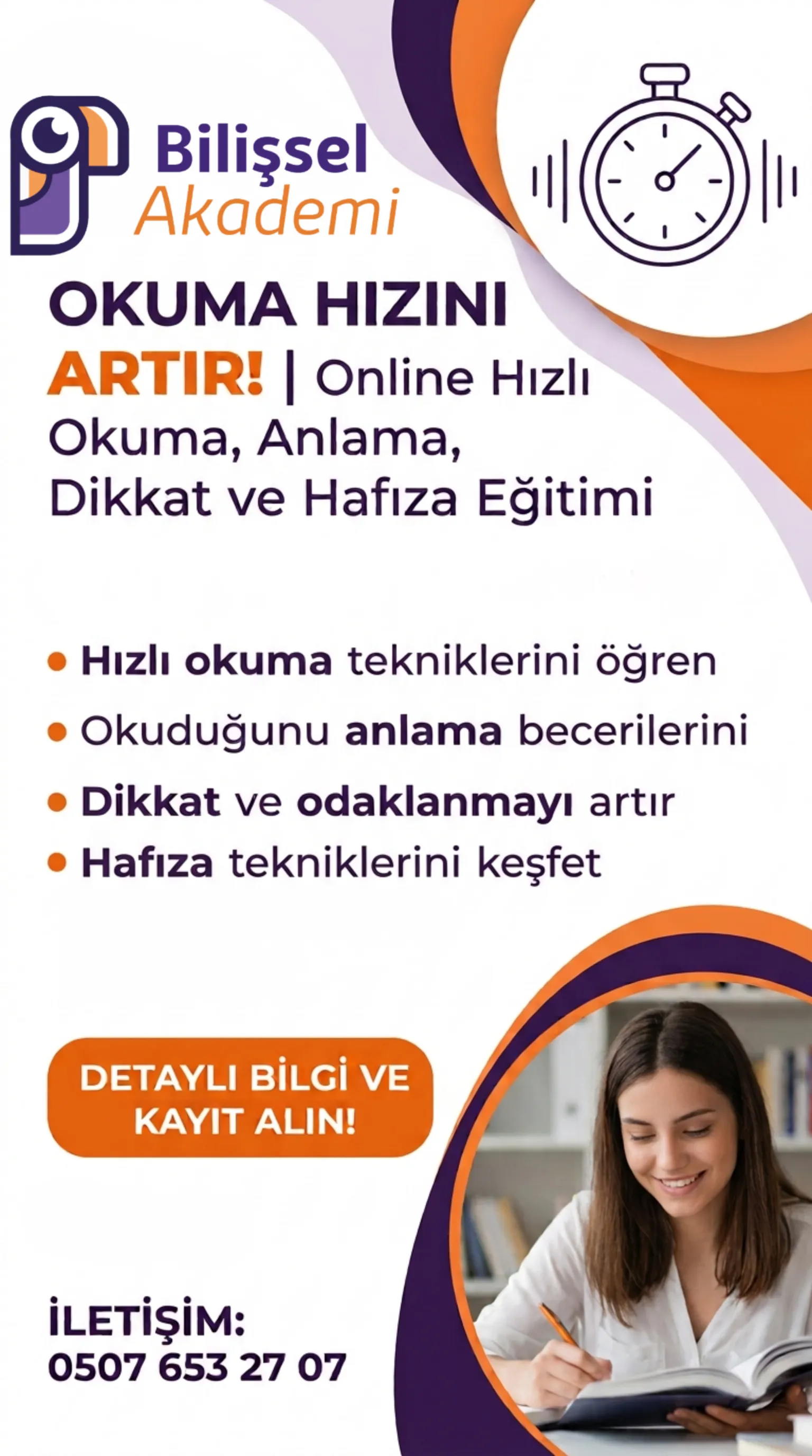 Okuma Hızı Artırma Programı: Bilişsel Akademi ile Online Hızlı Okuma, Anlama, Dikkat ve Hafıza Eğitimi