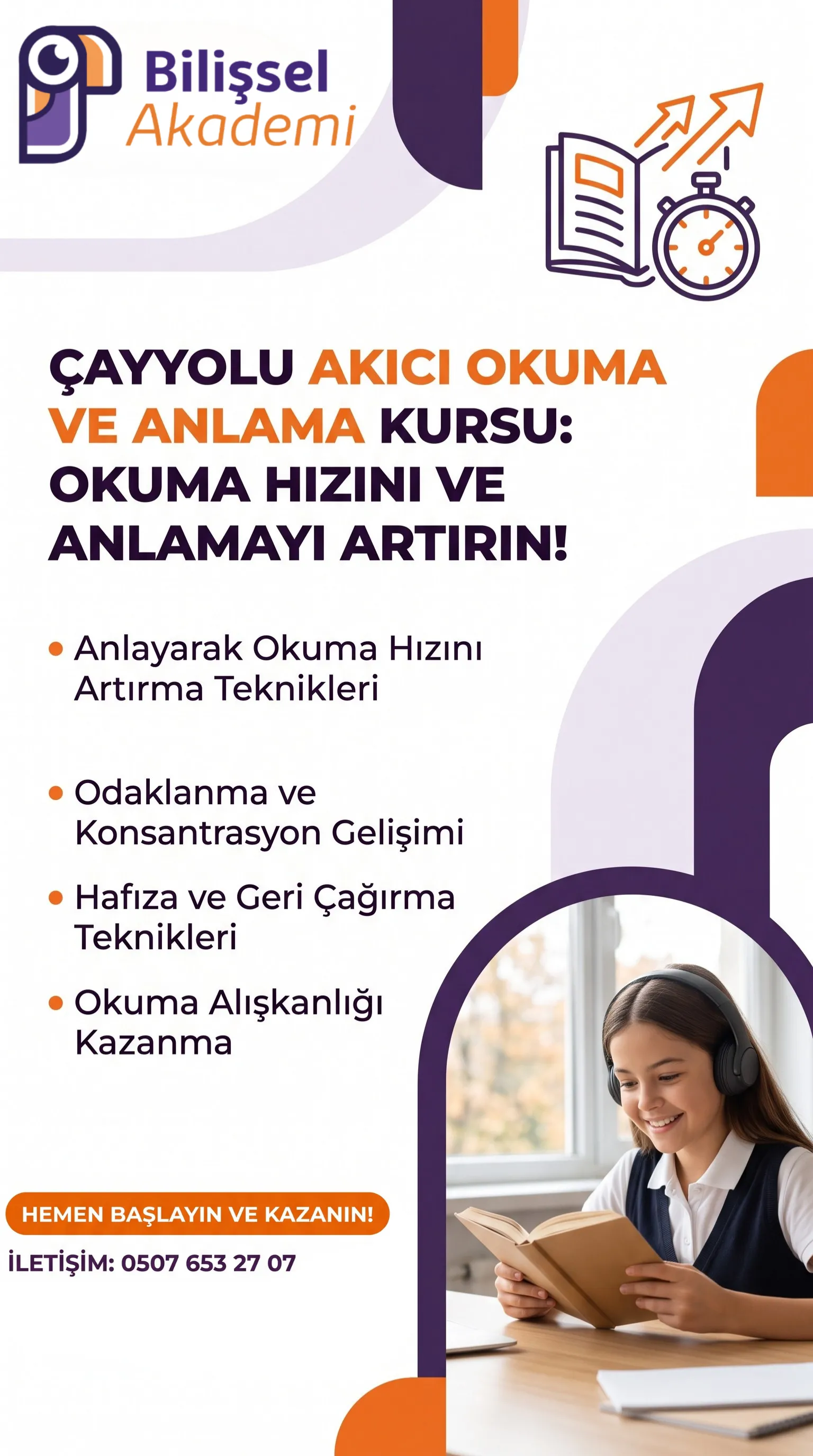 Çayyolu Akıcı Okuma ve Okuduğunu Anlama Kursu