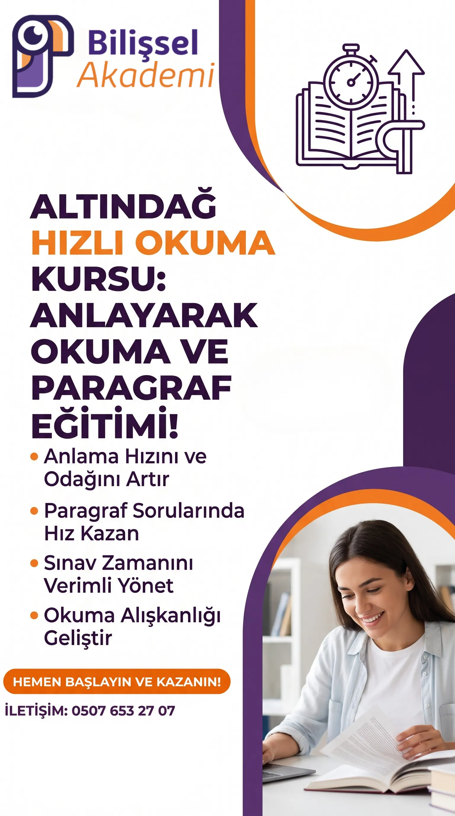Altındağ Hızlı Okuma Kursu | Anlayarak Okuma ve Paragraf Eğitimi
