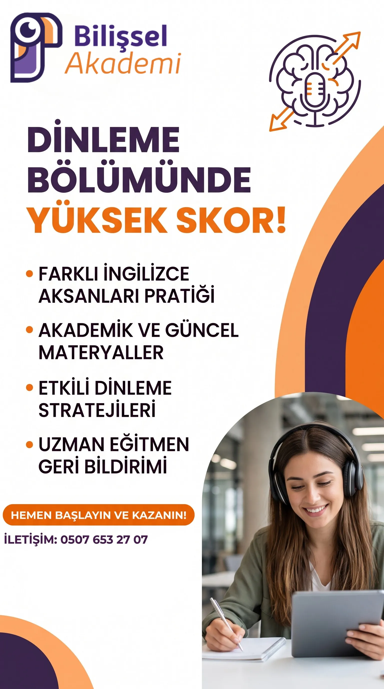 Proficiency Listening Hazırlık Kursu (Ankara &amp;amp; Online) – Dinleme Bölümünde Yüksek Skor