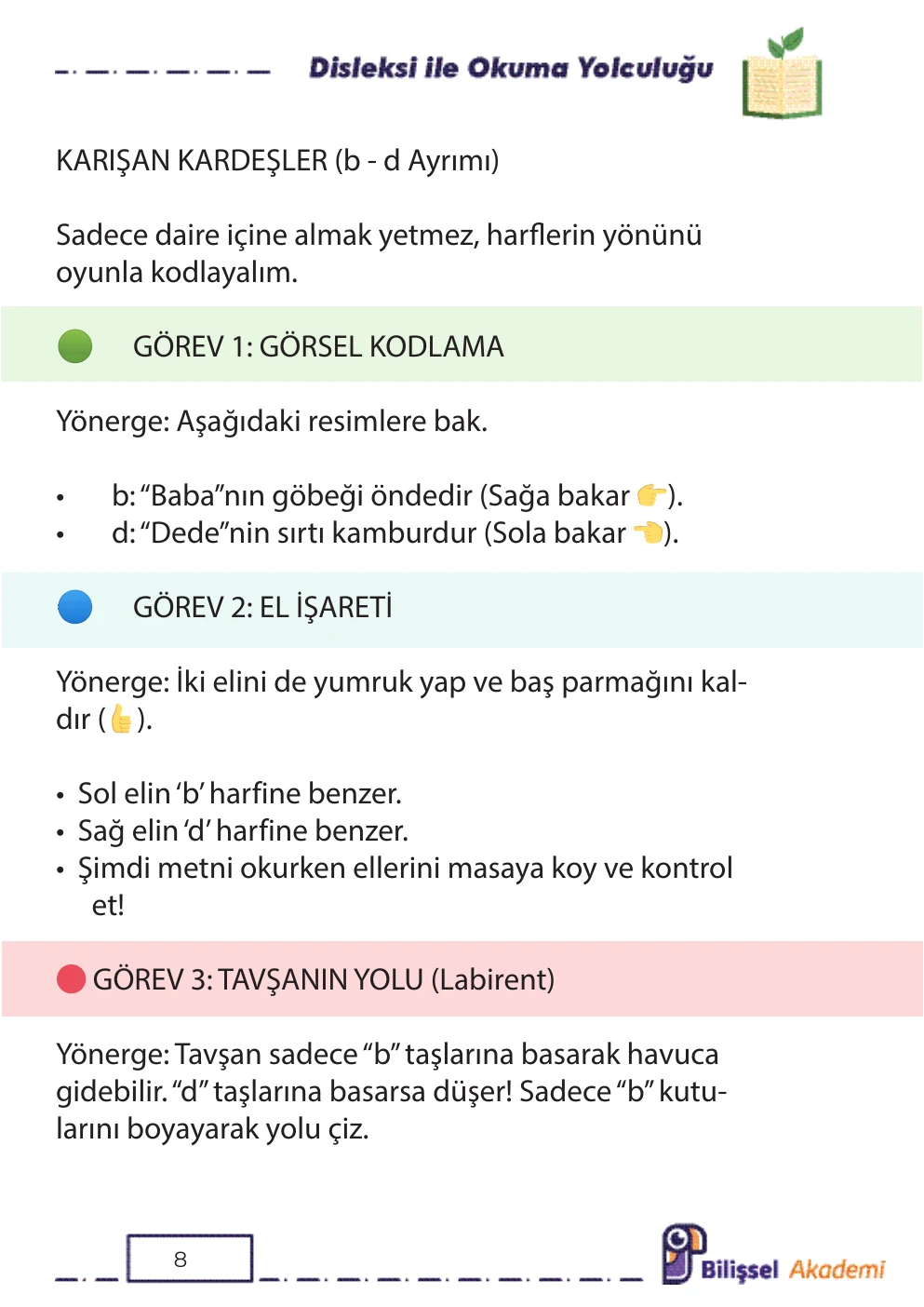 Disleksi İçin Adım Adım Okuma 10 özel hikâyelik okuma programı