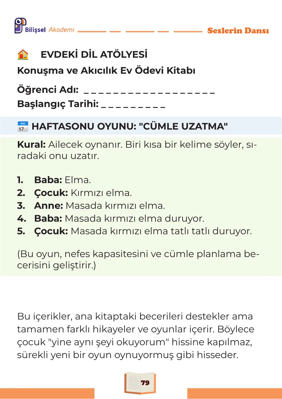 Seslerin Dansı ritim ve nefes çalışma sayfası