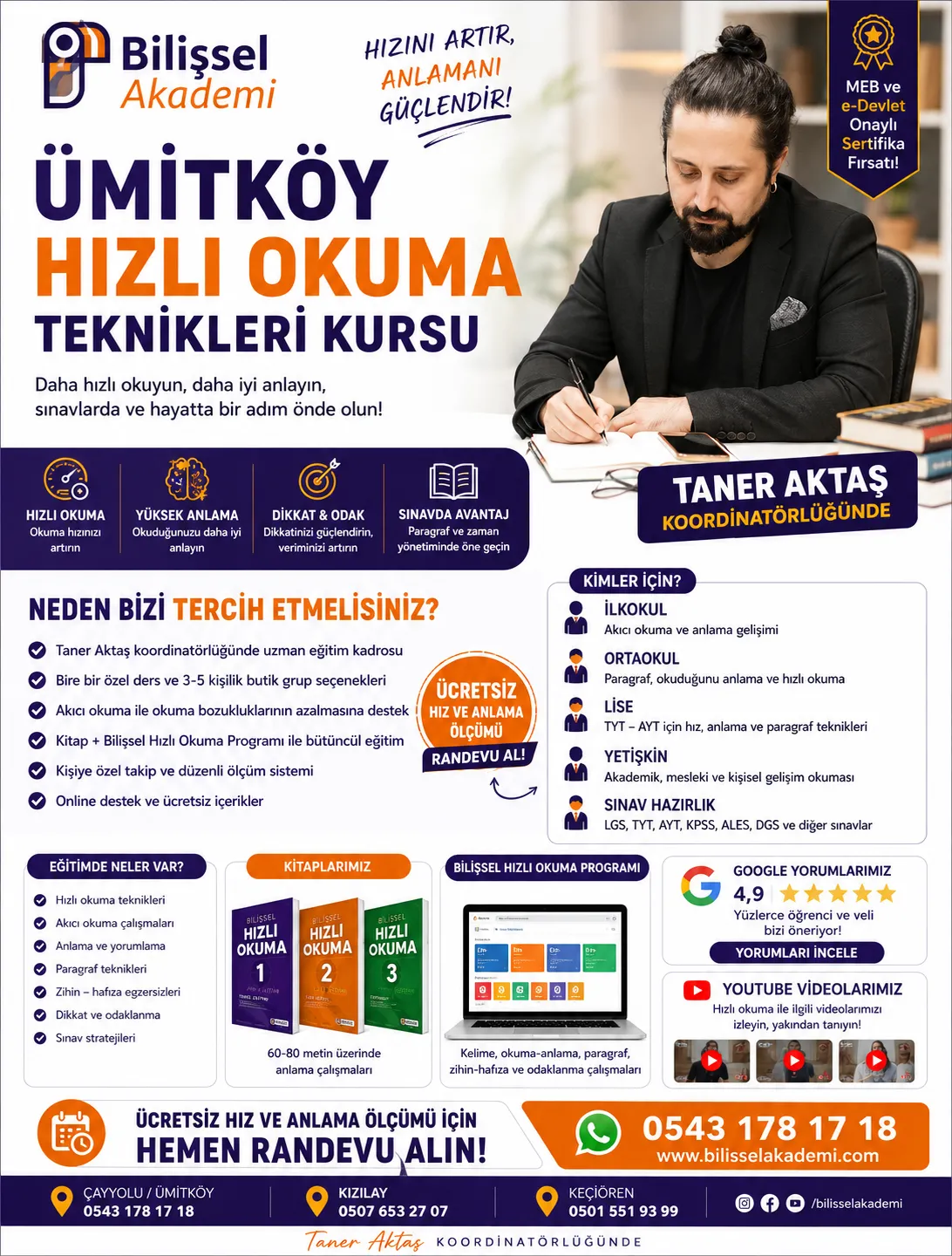 Ümitköy Hızlı Okuma Teknikleri Kursu