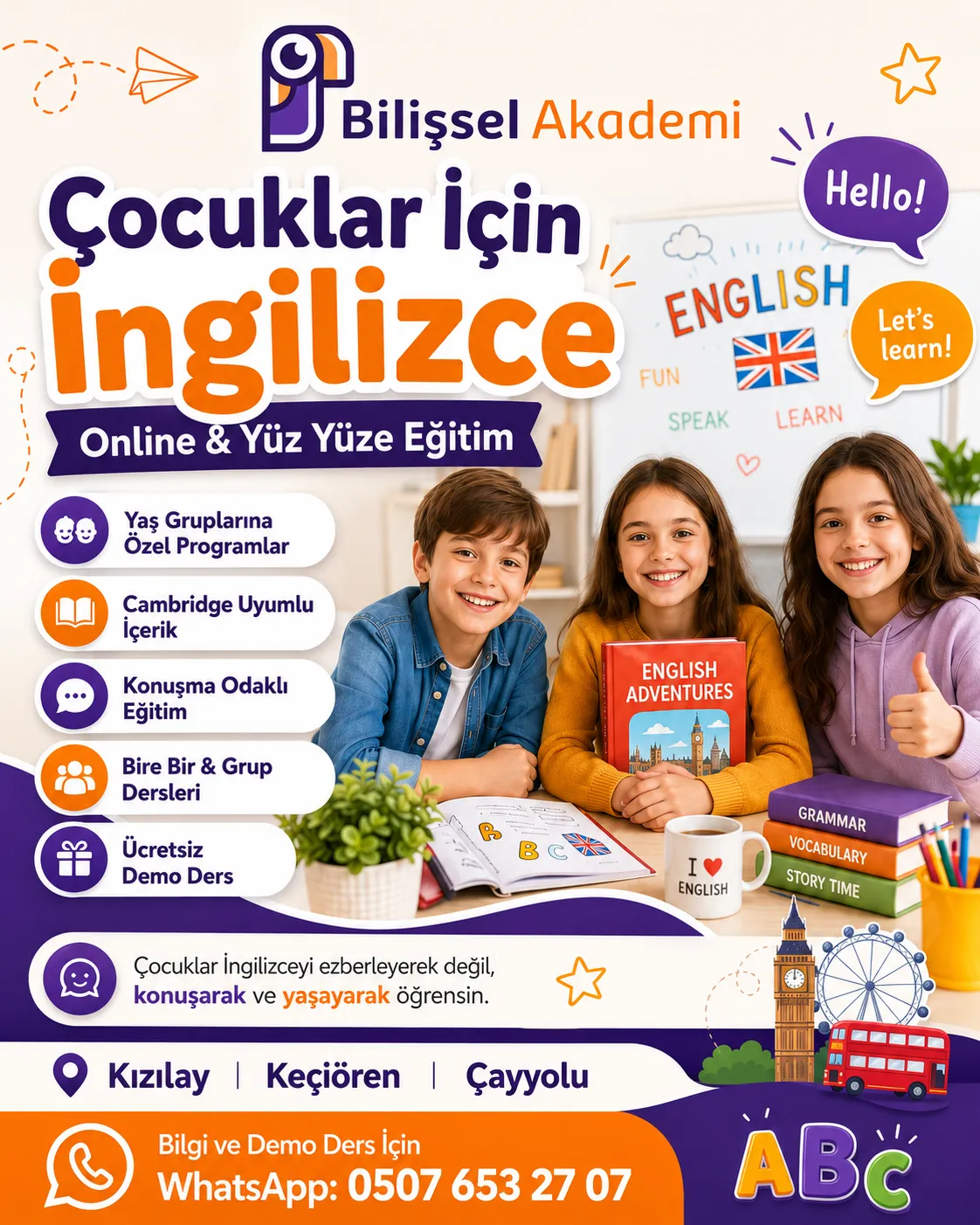 Çocuklar İçin İngilizce