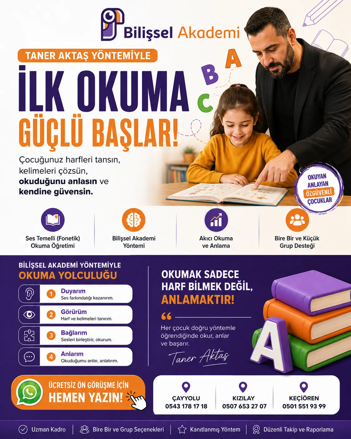 İlk Okuma Öğretim Teknikleri ve Dünyada En Çok Kullanılan Yöntem