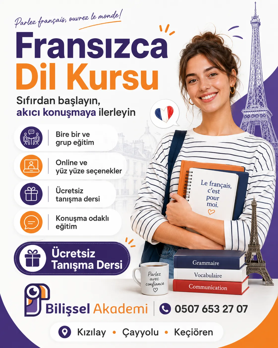 Fransızca Dil Kursu Ankara