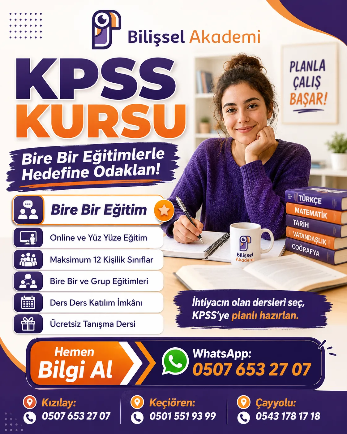 KPSS Kursu | Online ve Yüz Yüze Bire Bir Eğitim
