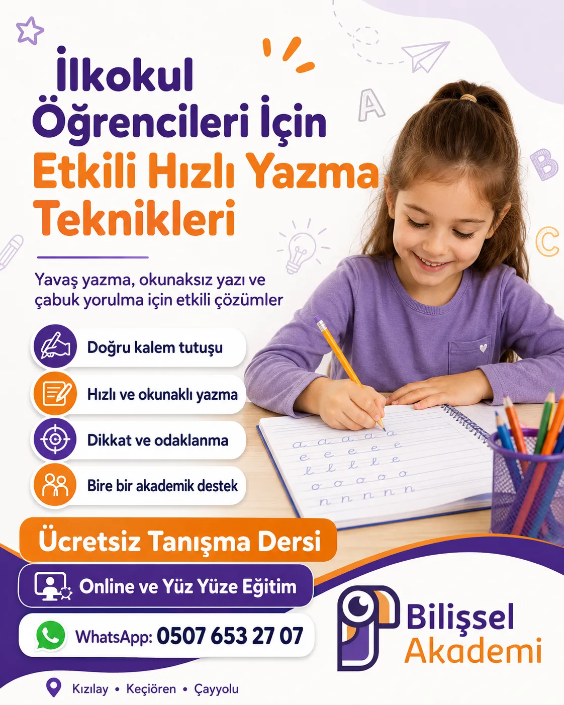 İlkokul Öğrencileri İçin Etkili Hızlı Yazma Teknikleri