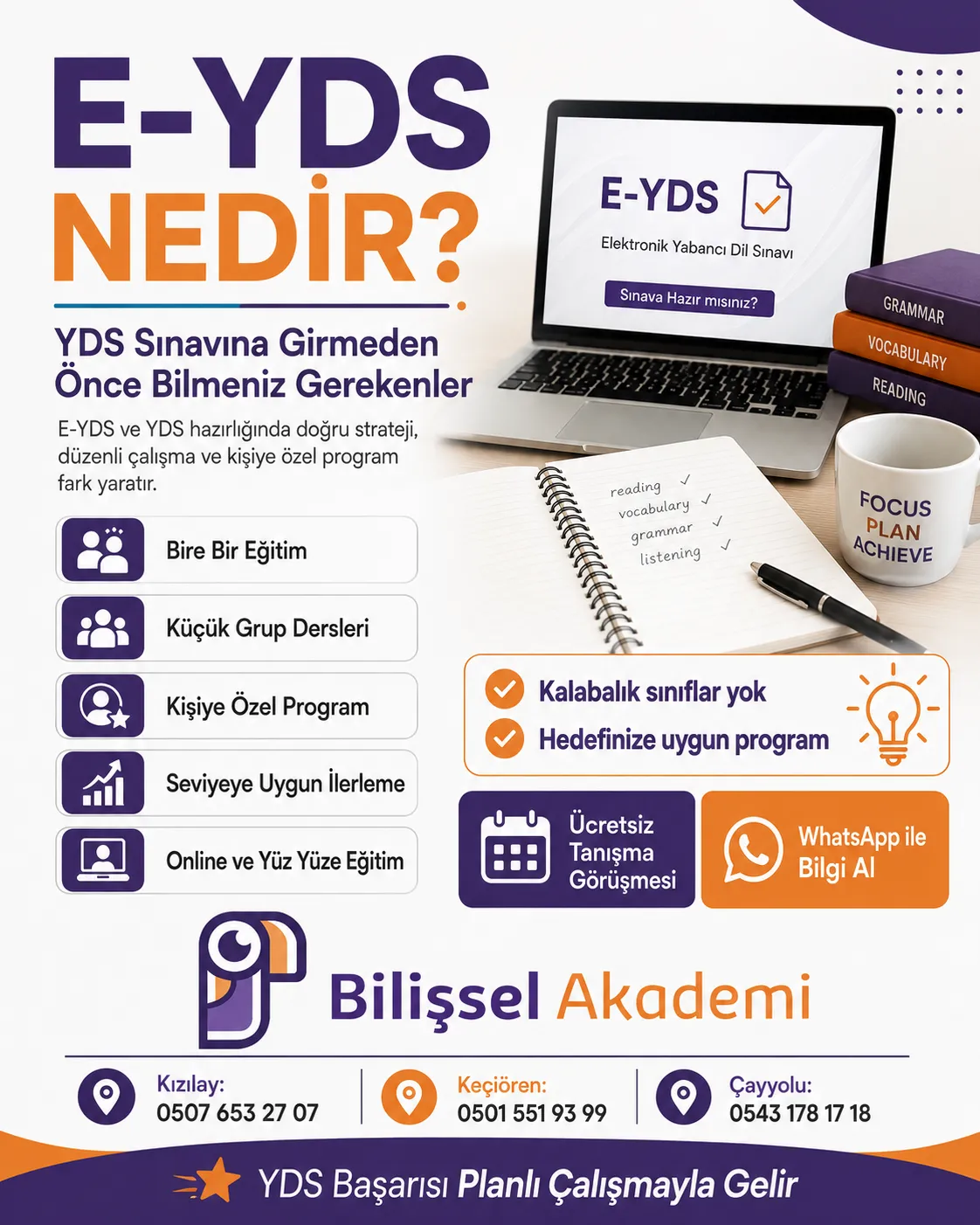 E-YDS Nedir? YDS Sınavına Girmeden Önce Bilmeniz Gerekenler