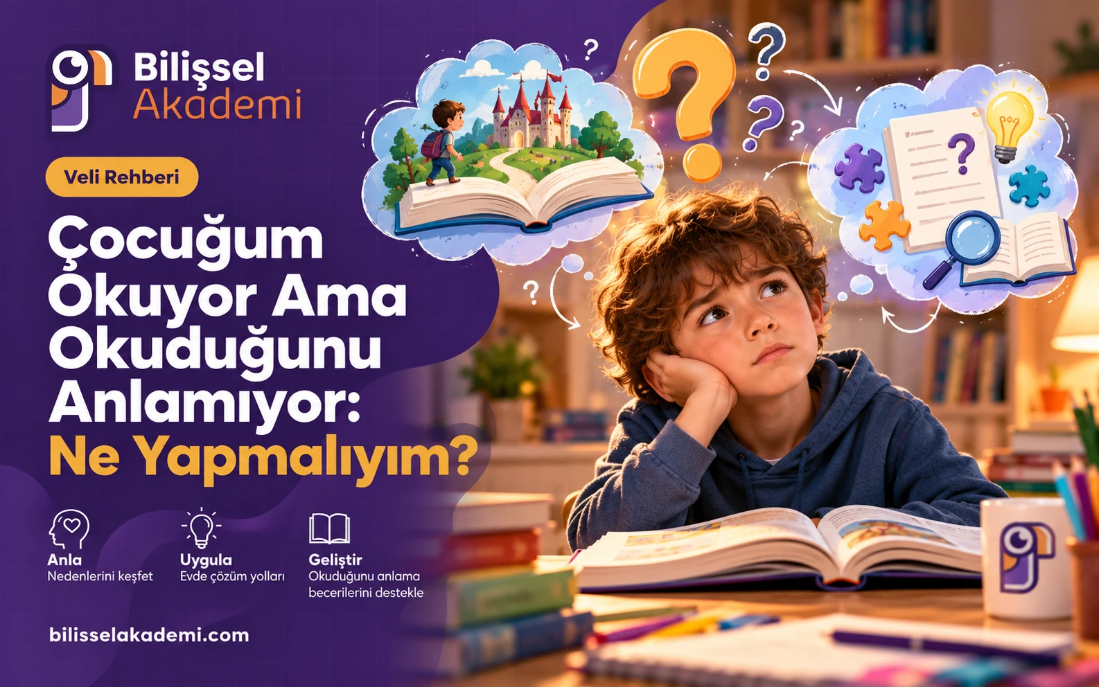 Çocuğum Okuduğunu Anlamıyor, Ne Yapmalıyım?