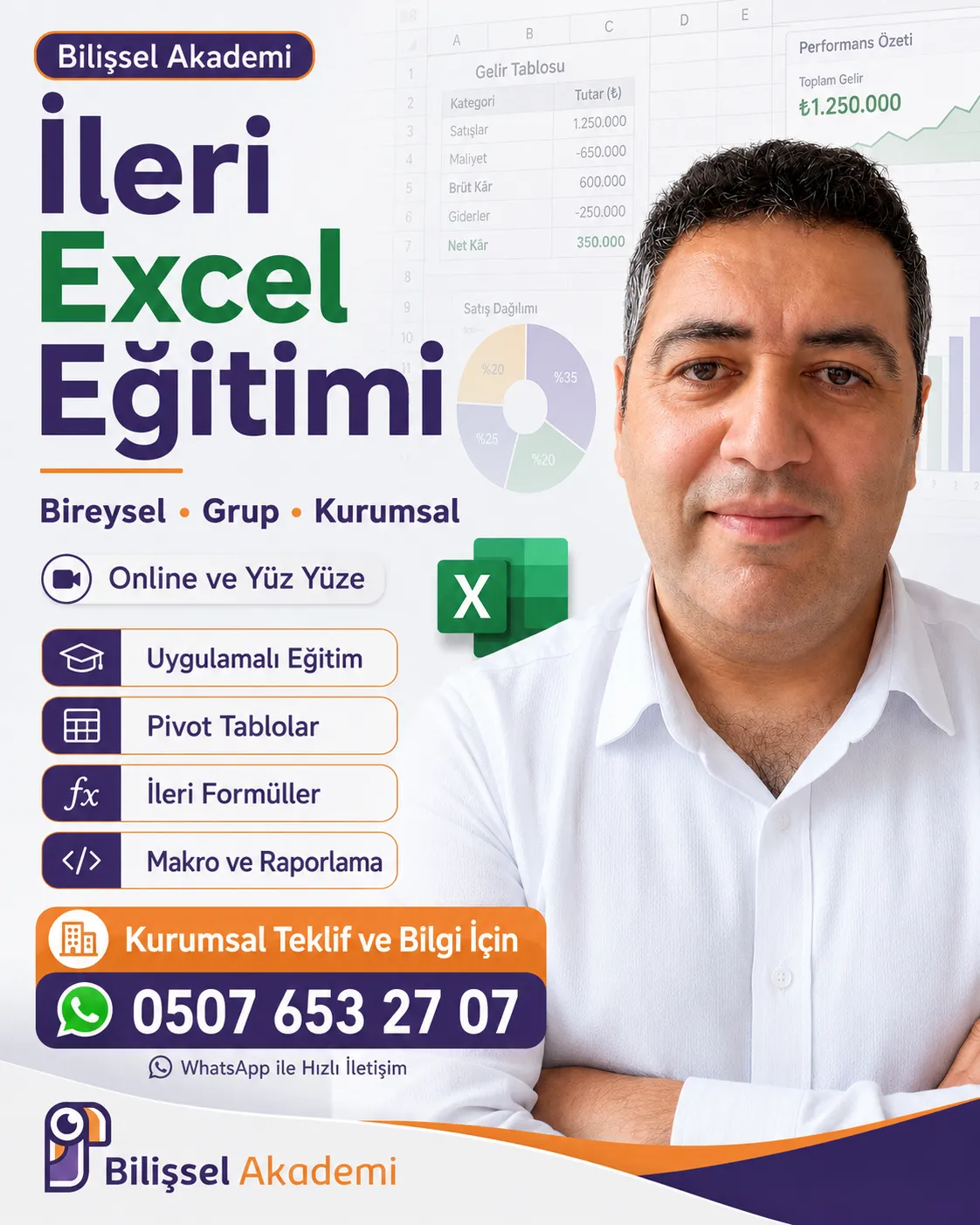 İleri Excel Eğitimi | Kurumsal Excel Kursu