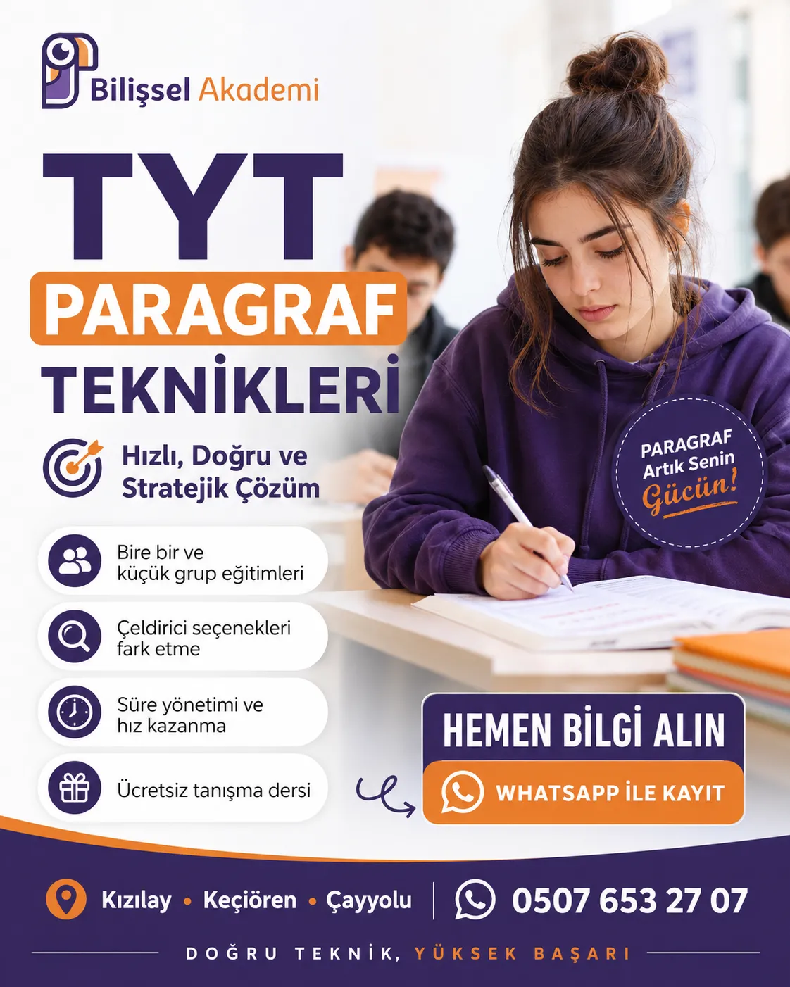 TYT Paragraf Teknikleri Kursu | Ücretsiz Ders Modülleri