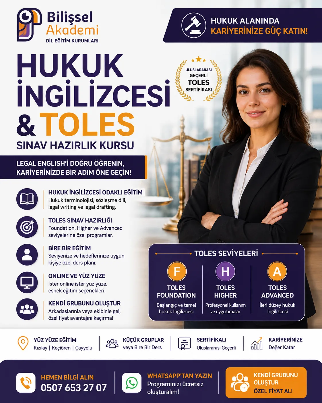 Hukuk İngilizcesi ve TOLES Sınav Hazırlık Kursu