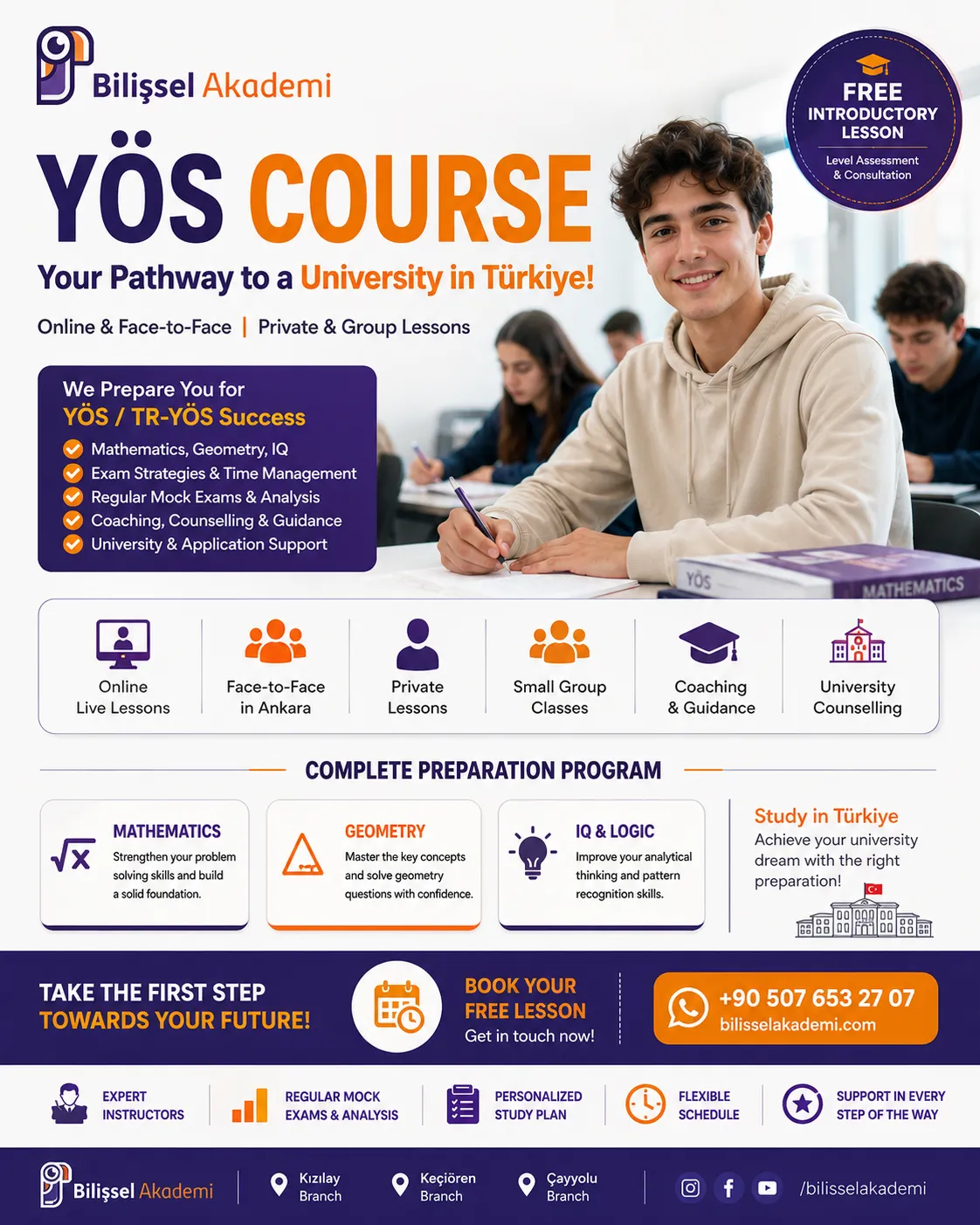 YÖS Course | Online and Face-to-Face TR-YÖS Preparation
