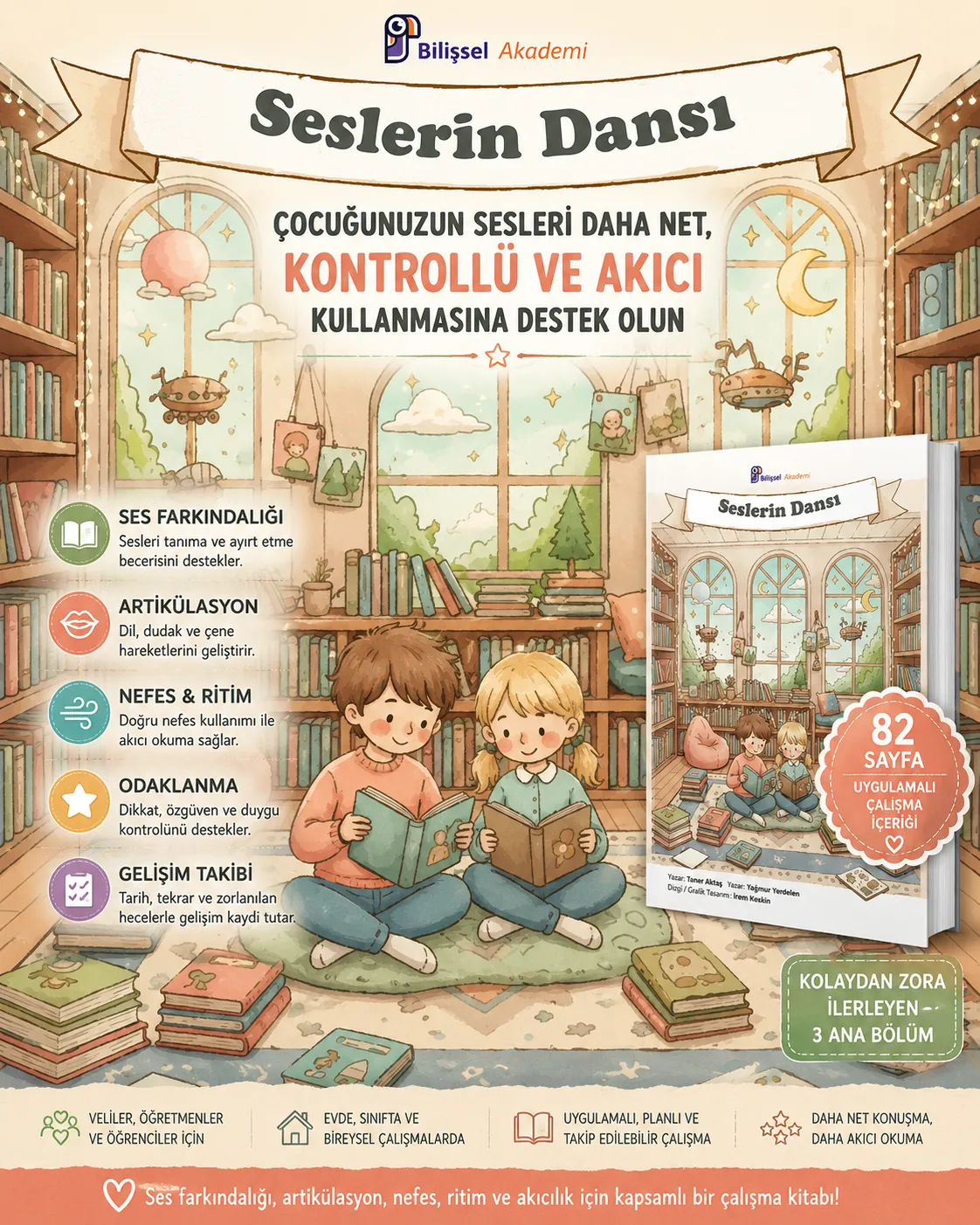 Seslerin Dansı Kitabı | Artikülasyon ve Konuşma Gelişimi