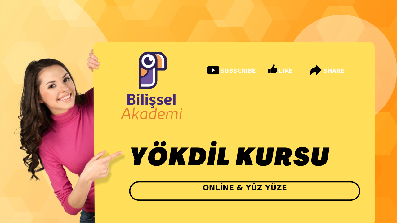 Bilişsel Akademi Yökdil Kursu