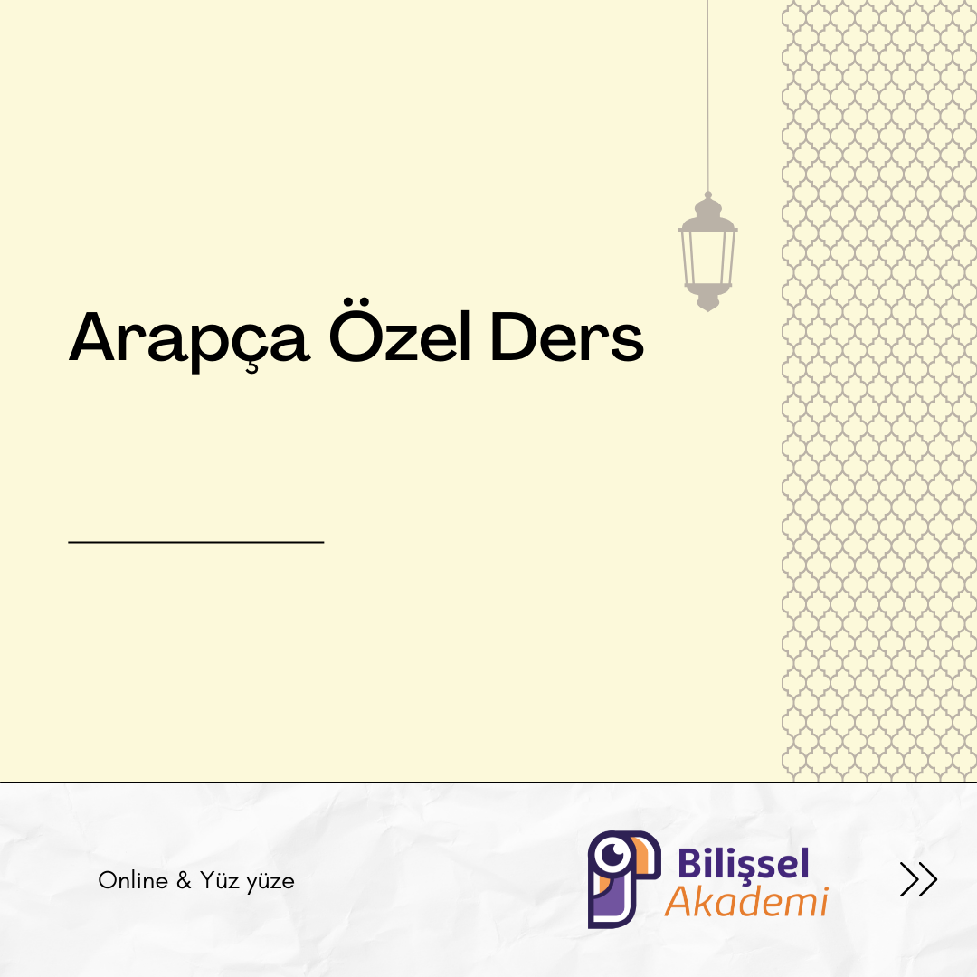 Arapça Özel Ders