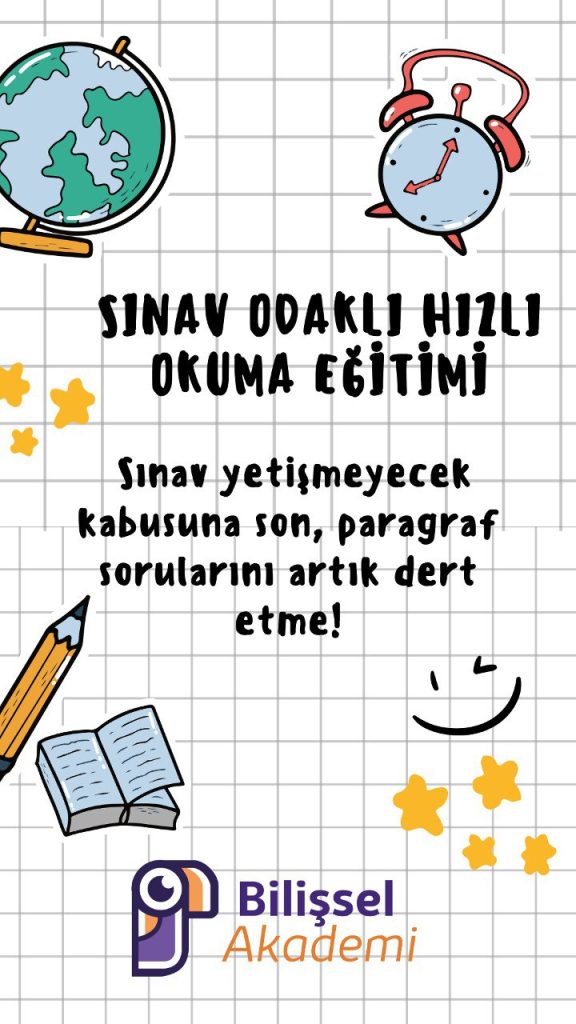 sınav odaklı okuma eğitimleri