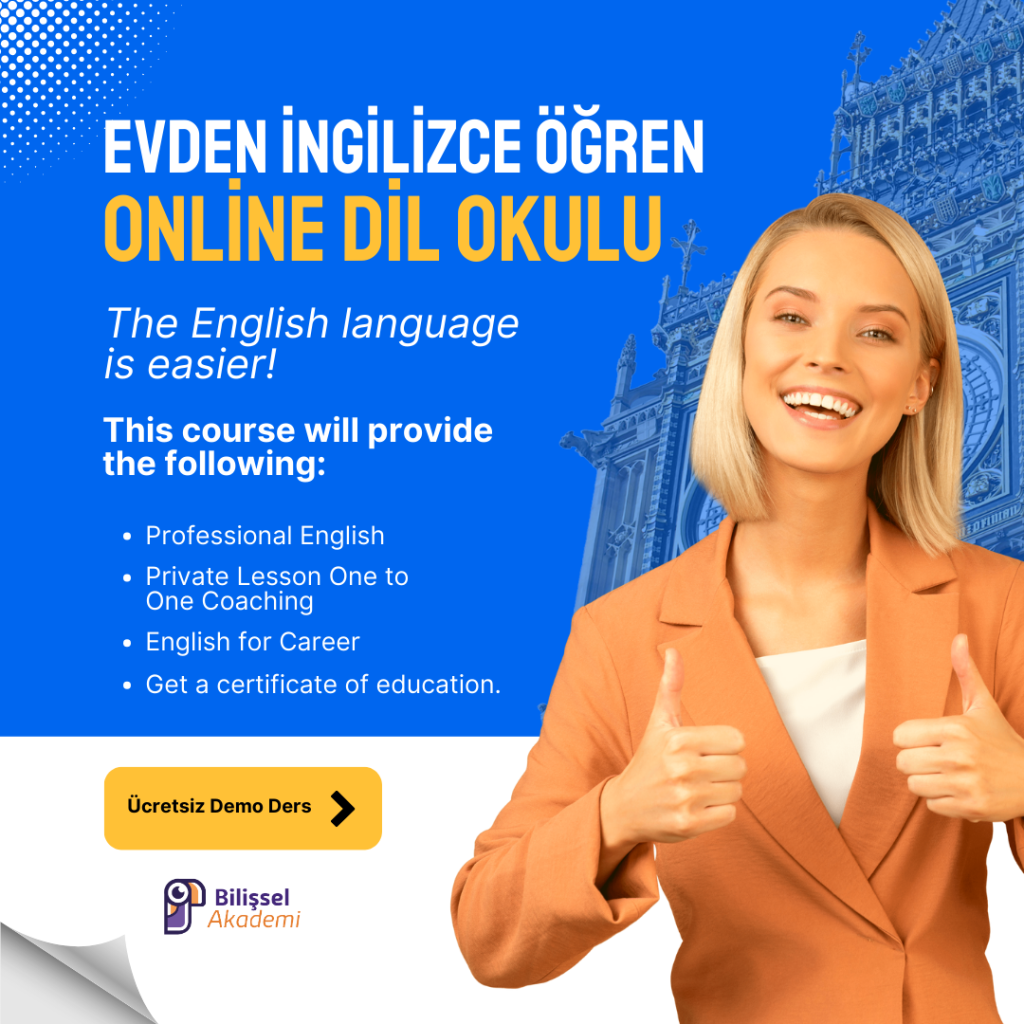 evden ingilizce öğren online canlı ders