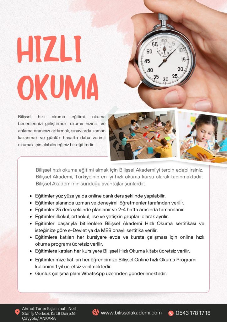 HIZLI OKUMA VE ANLAMA TEKNİKLERİ