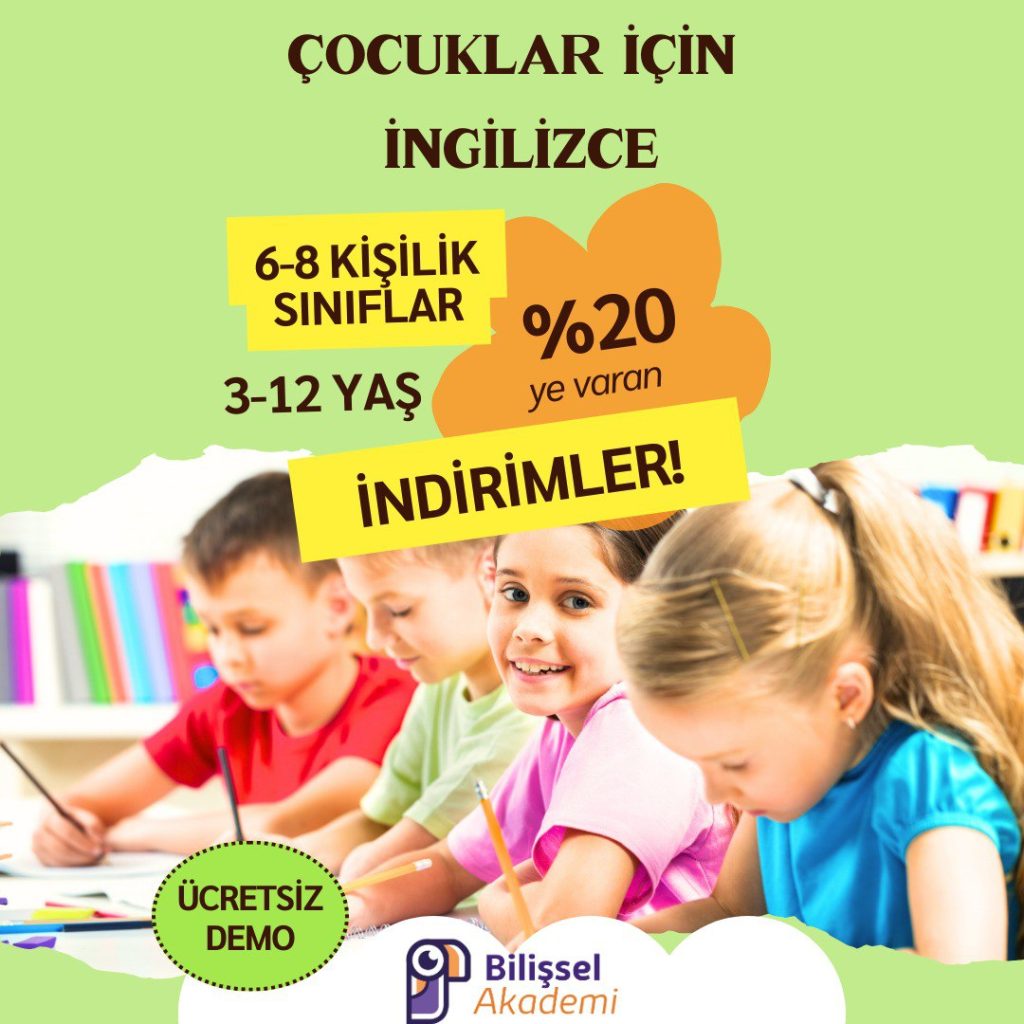 Çocuklar İçin İngilizce Kursları Ankara