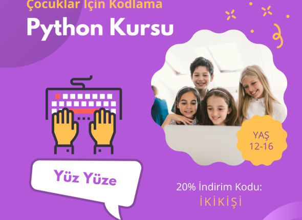 Çocuklar İçin Kodlama – Python Kursu