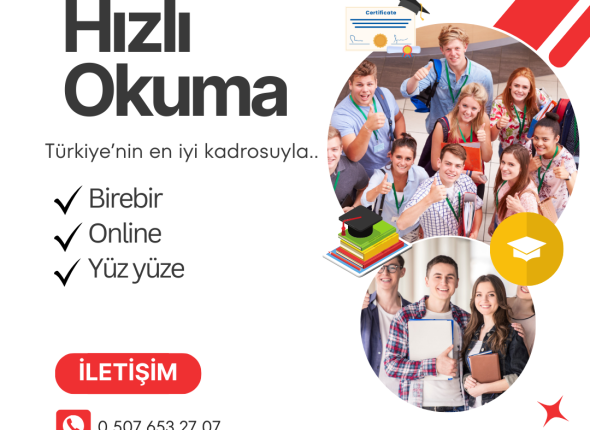 Liselere Yönelik Hızlı Okuma Kursları