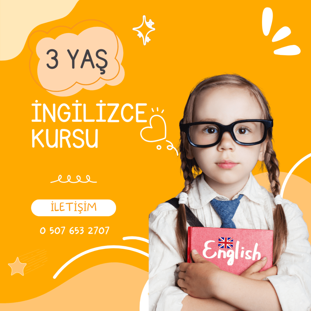 3 YAŞ İNGİLİZCE KURSU