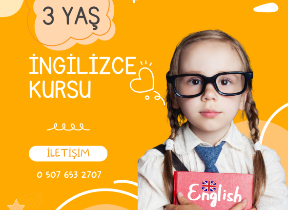 3 YAŞ İNGİLİZCE KURSU