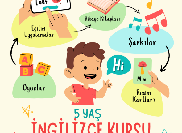 5 YAŞ İNGİLİZCE KURSU