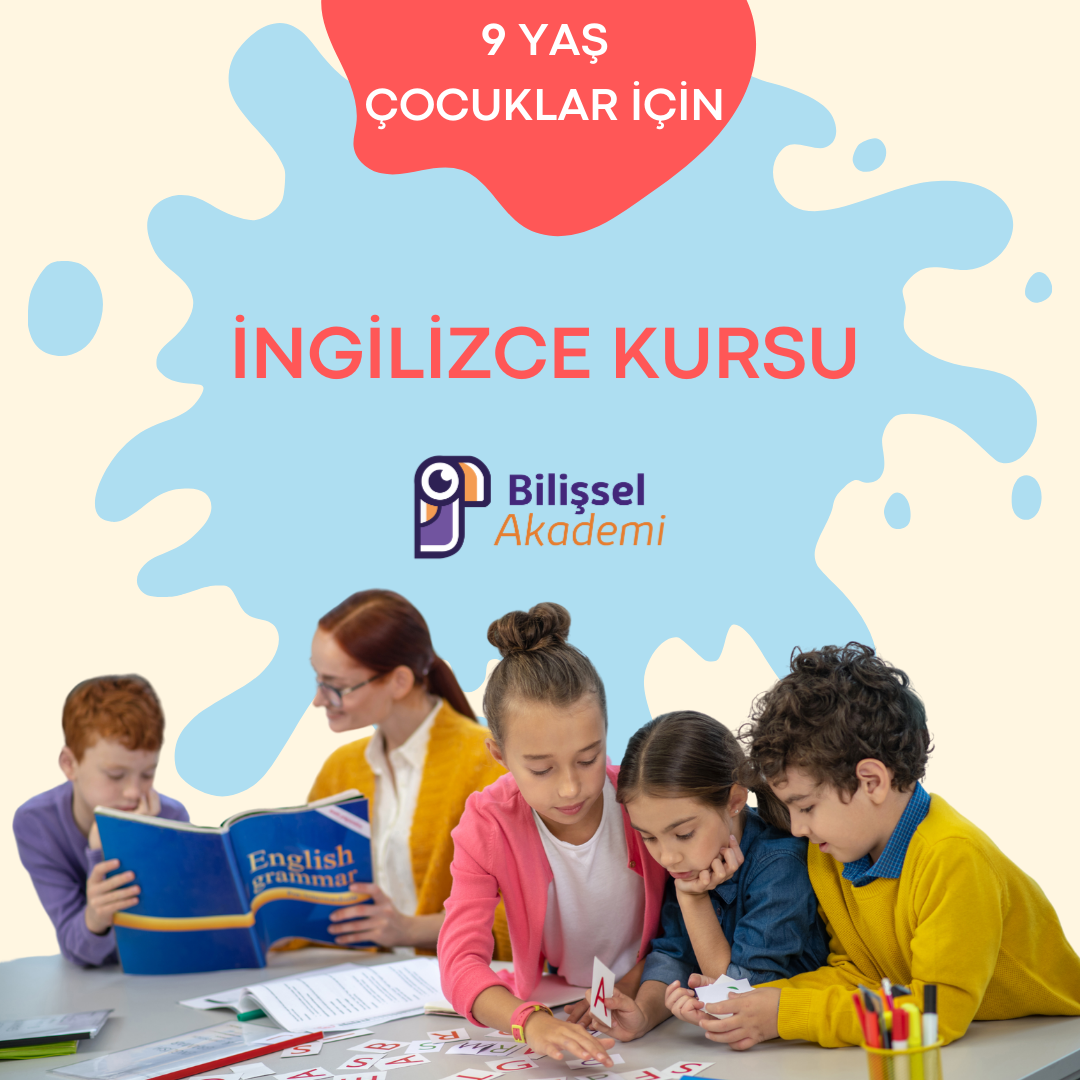 9 yaş çocuklar için ingilizce kursu