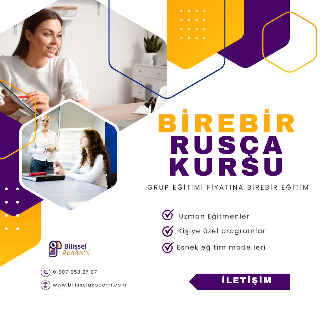 Ankara birebir rusça kursu