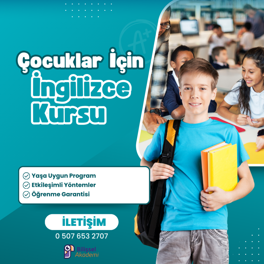 Çocuklar İçin İngilizce Kursu