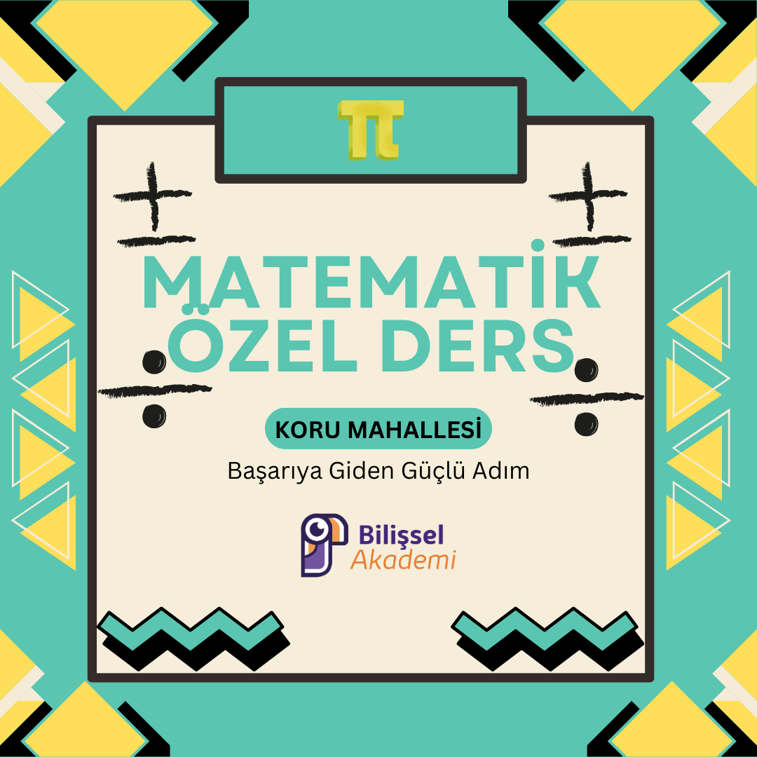 Koru Mahallesi Matematik Özel Ders