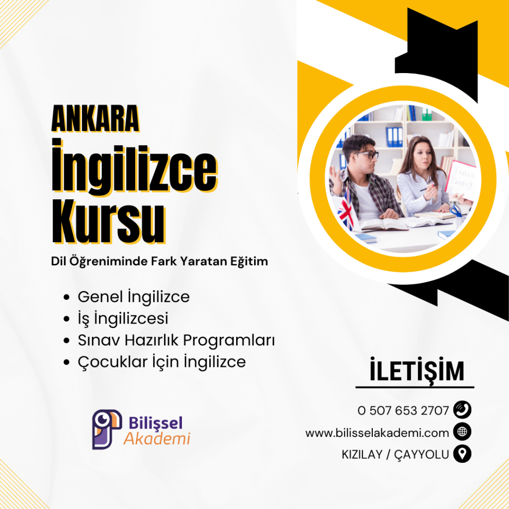 Ankara İngilizce Kursu