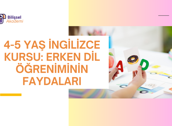 4-5 Yaş İngilizce Kursu